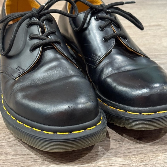 Dr. Martens 1461 Black Leather Oxfords - Picture 3 of 5